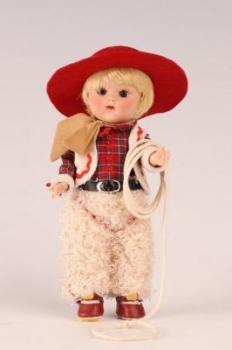 Vogue Dolls - Vintage Ginny - Our American Heritage - Westward Ho! Cowboy - Doll
